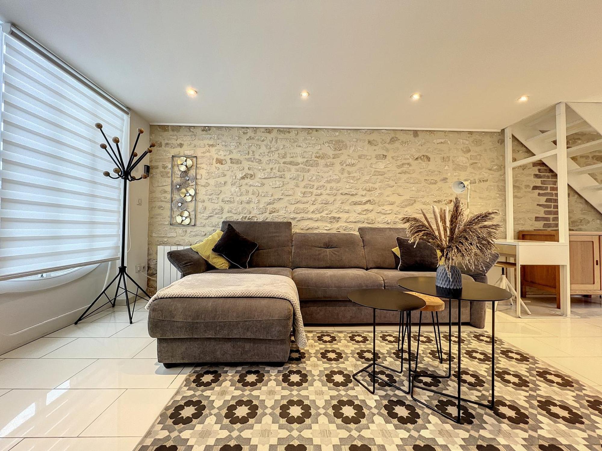 Apartamento La Sapiniere, Duplex De Charme Hermanville-sur-Mer Exterior foto